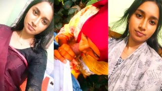 Beautiful Bengali Girl Outdoor Giving Blowjob Viral MMS