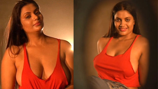 Megha Seehra Looking Delightful In The Baby Pink Saree Shoot HD Watch Now