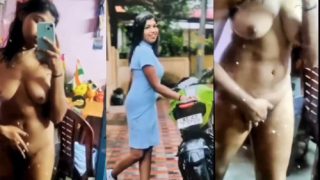 Tamil Malaysian Girl Fully Nude Showing Pressing Her Boobs Latest Video
