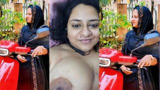 Mallu Muslim Wife Affair Video Call Leaked Showing Big Boobs Pussy XXX