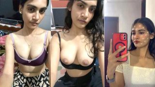 Cute Mallu Babe Pressing Boobs Fingering Show