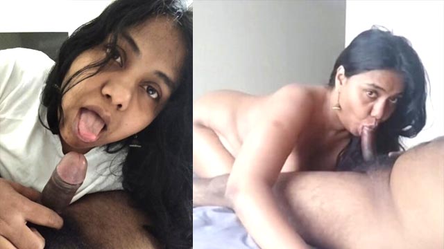 Tamil Sexy Horny Housewife Giving Sensual Blowjob Viral Nude Clips
