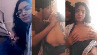 Sexy Indian Chasmish Gf Submissive Boobs Show Exclusive Video