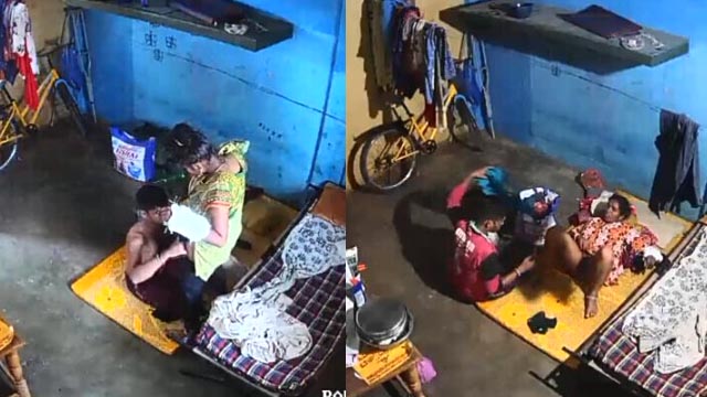 Hot Tamil Wife Fucking With Husband CCTV Cam Capture